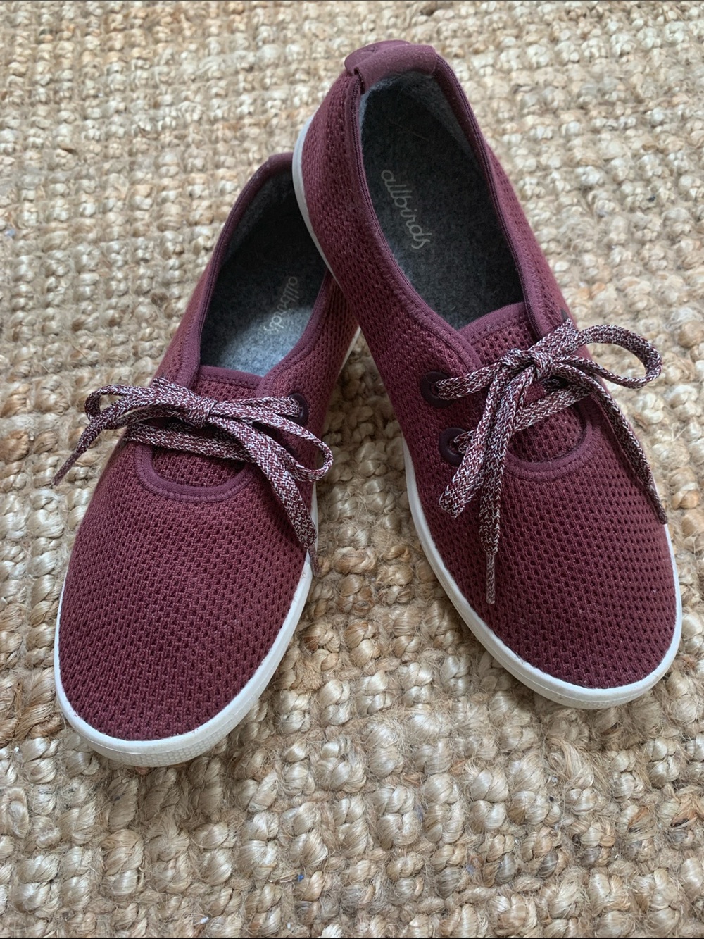 Allbirds Tree Skipper (Boat Shoes) Women’s Size 8 Maroon Color
